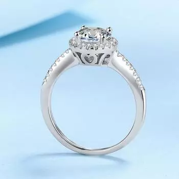 Кольца с муассанитом 3 карата для женщин, обручальные кольца с бриллиантами, кольцо из стерлингового серебра 925 пробы, роскошные ювелирные изделия с сертификатом 10