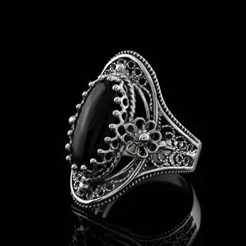 Кольца Wind Girl Универсальный дизайн Sense Женские украшения Кольца в форме цветка No. 6