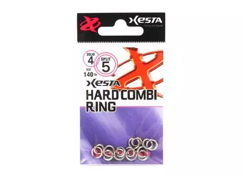 Кольца Xesta Hard Combi, размер 4–5, 140 фунтов, 7 шт. (5118)