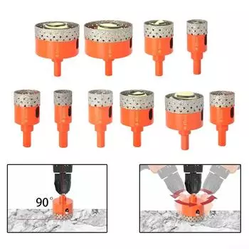 Кольцевая пила, 1 шт., аксессуары 18–65 мм, встроенная губка