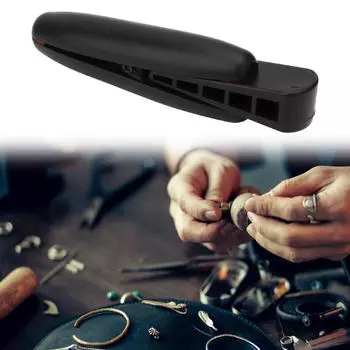 Кольцевой зажим, фиксирующий зажим с клином, прочный инструмент для ремонта, ручной держатель ювелира для установки камней ABS