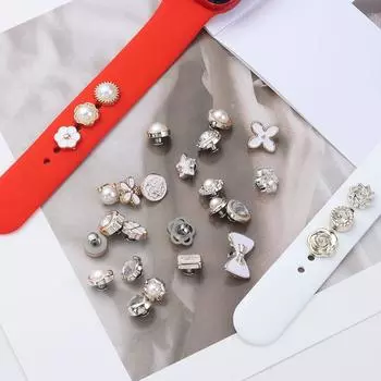 Кольцевые гвозди для Apple Watch, браслет, подвески, ремешок, декоративное кольцо, гвозди, украшение в виде ремешка для часов
