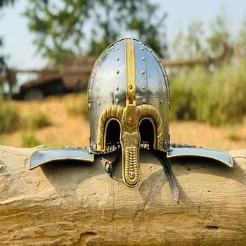 Кольчужный шлем викинга, доспехи, кольчужный шлем, средневековый латунный шлем, кольчуга, ручная ковка, доспехи, шлем, лучший подарок