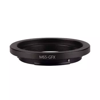 Кольцо-адаптер объектива камеры M65-GFX для адаптера объектива GFX100S/50S2/50R, прочное прецизионно обработанное сменное кольцо оправы