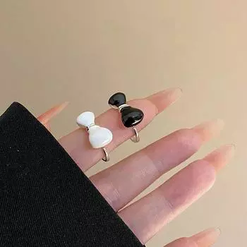 Кольцо-бант в стиле ретро, простое, регулируемое, для женщин, свадебная вечеринка, ювелирные изделия, подарки