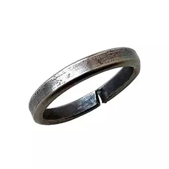 Кольцо, Black Non-Precious Iron Metal Ring, SKR MANISHA GEMS & JEWELS