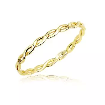 Кольцо Bullion Wave Кольцо Base Metal K18 18K Gold [Lara Christie] Женское lr56-0005-yg-07