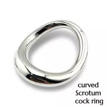 Кольцо члена из нержавеющей стали 304, растяжитель для пениса и мошонки A 42.5mmX49mm