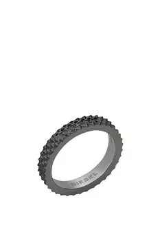 Кольцо DIESEL DX130700DJW 10 Черный 01 (Дизель) Мужской