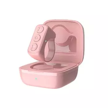 Кольцо дистанционного управления Bluetooth для приложений Kindle и TikTok. Пульт дистанционного управления для перелистывания страниц. розовый