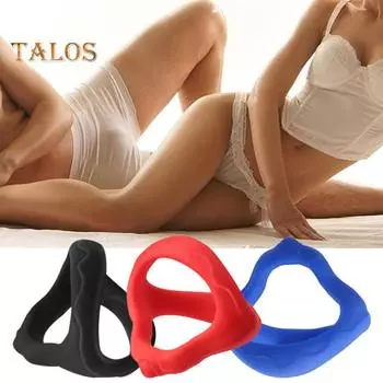 Кольцо для эрекции Невибрирующее Многоразовое Эргономичное Высокая эластичность Простота в использовании Увеличивает сексуальное удовольствие Моющееся Кольцо для фаллоимитатора с задержкой эякуляции Мужской запас