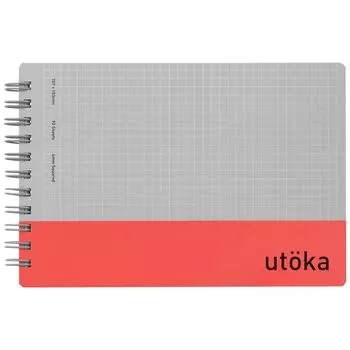 Кольцо для банкнот Maruman Utka карманного размера 4 мм сетка красного цвета N461-01