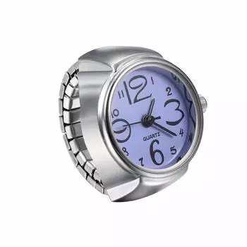 Кольцо для часов JEWELRYWE из нержавеющей стали, популярное, водонепроницаемое, аналоговое, кварцевое, для бизнеса, повседневного, модного аксессуара, подарка на день рождения, на Рождество фиолетовый