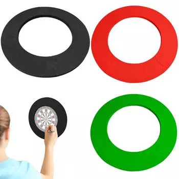 Кольцо для дартса из ЭВА, съемное, сращиваемое, защитное, настенное, для дартса, кольцо для дартса, кольцо для дартса для любителей дартса чёрный