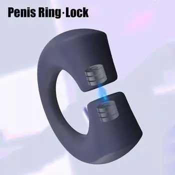 Кольцо для фиксации пениса Эрекционный тренажер Эротическое кольцо для пениса Магнитные кольца для пениса Задержка эякуляции Секс-игрушки для мужчин