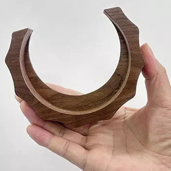 Кольцо для групповой головки кофемашины, предотвращающее ожоги, легко устанавливается, портативное, многоразовое, универсальное, деревянное кафе