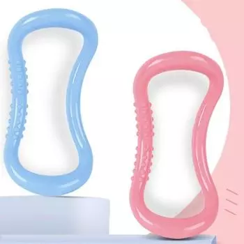 Кольцо для йоги PP, поддерживающее инструмент, кольцо для пилатеса, растяжка, оборудование для круга йоги для женщин розовый