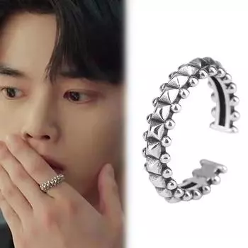 Кольцо для косплея «My Demon Kang Song», унисекс, регулируемое открытие, пара колец, ювелирные аксессуары, подарки Adjustable
