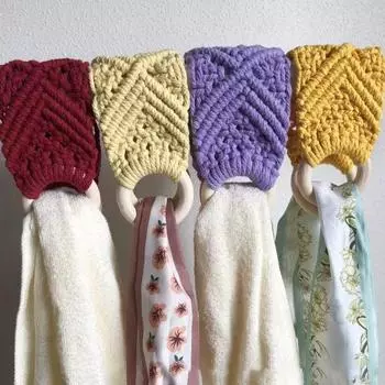 Кольцо для кухонного полотенца, держатель для кухонного полотенца, гладкая поверхность, легко повесить, широко используемый кухонный крючком, подвесной держатель для кухонного полотенца, орнамент