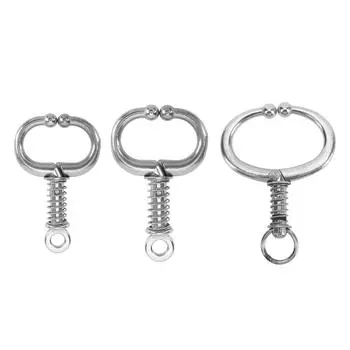 Кольцо для носа крупного рогатого скота, металлическое, из нержавеющей стали, щипцы для носа коровы, пружинный зажим для носа крупного рогатого скота, оборудование для животных Small