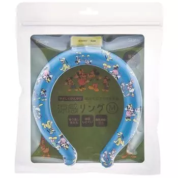 Кольцо для охлаждения Skater Cool Ring многоразовое, размер M для женщин и детей, Disney Mickey Friends 23 и NCL1-A