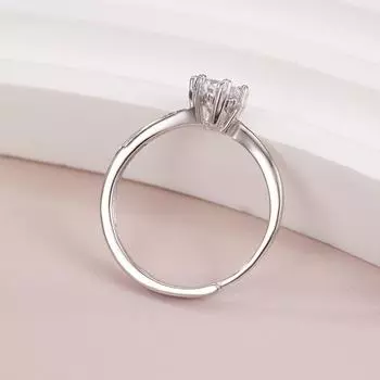Кольцо для пары из стерлингового серебра S925 Fall in Love, модное, легкое, роскошное, с крыльями ангела, чувственное, женское opening adjustable