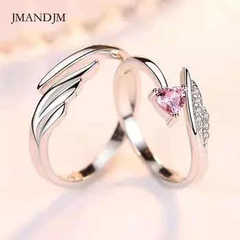 Кольцо для пары «Крылья ангела» в женском нишевом дизайне, чувственное, легкое, роскошное, темпераментное, мужское и женское кольцо «Крылья»