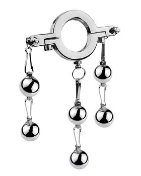 Кольцо для пениса Alip, металлический шарик, растяжитель, пытка, кольцо для пениса, кольцо для пениса, кольцо для пениса, кольцо для пениса, товары для взрослых, кольцо для взгляда, подвесное, утяжеленное, бисерное, пенис