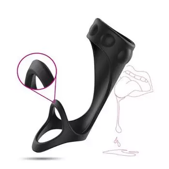 Кольцо для пениса Безопасное невибрационное долговечное кольцо для пениса Мужское кольцо для задержки эякуляции Кольцо для пениса Секс-продукт Кольцо для пениса Мужская поставка Style A