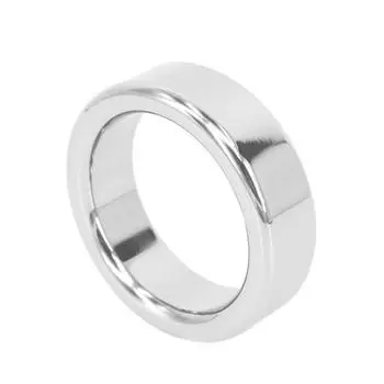 Кольцо для пениса из нержавеющей стали с задержкой пениса 38mm