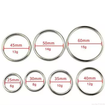 Кольцо для пениса из нержавеющей стали, секс-игрушки для мужчин, круглые кольца для члена, металлическое кольцо для пениса, корпус, кольцо для члена в мошонке, секс-игрушка для мужчин 30mm