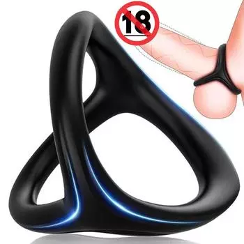 Кольцо для пениса - Мужское Парное Силиконовое Кольцо для пениса Кольца для пениса Секс-игрушка, Игрушки для взрослых, Мужское Кольцо для удержания спермы, Мужской Мастурбатор, Принадлежности для пар