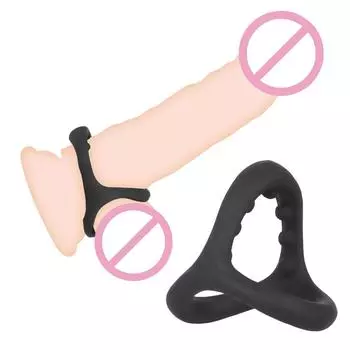 Кольцо для пениса с задержкой эякуляции, удлинитель для эрекции члена, секс-шоп, силиконовое кольцо для члена для мужчин, многоразовые секс-игрушки для мужчин 18, эротические игрушки