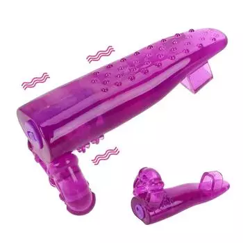 Кольцо для пениса Стимуляция клитора Товары для взрослых Эротические игрушки для облизывания языка Секс-игрушки для пар Вибратор для языка Кольца для пениса purple