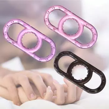 Кольцо для пениса Удобное эластичное кольцо для члена из ТПЭ для мужчин
