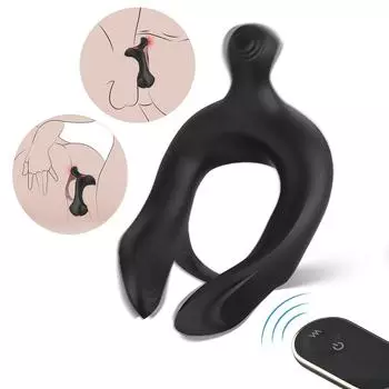 Кольцо для пениса, вибрирующее кольцо для пениса, игрушки для взрослых, кольцо для пениса и яичек для усиления эрекции, длительной упругости, секс-игрушки, игрушки для взрослых