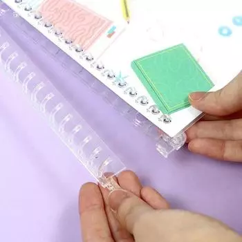 Кольцо для переплета Caesars, свободное кольцо, самоскрепляющееся, кольцо для переплета Caesars (А4..., 1 шт.)