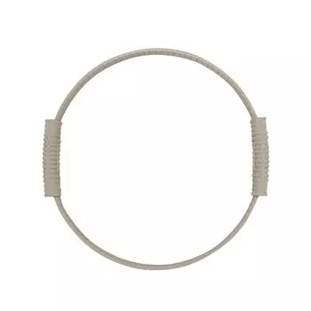 Кольцо для пилатеса, силиконовый круг с тренировочным плакатом и переносной сумкой, кольцо для пилатеса для тренировки внутренней поверхности бедра, йоги, похудения и физических упражнений для женщин One Size хаки