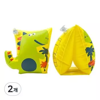 Кольцо для плавания в виде динозавра Тукан, набор из 2 предметов, разноцветные, 2 шт., корейские товары для водных развлечений