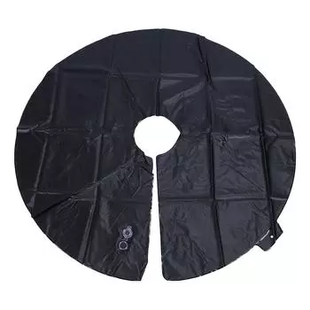 Кольцо для полива деревьев ПВХ 15 галлонов 35,4 дюйма система капельного орошения мешок для воды круглый мешок для полива чёрный