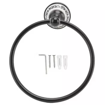 Кольцо для полотенца настенная подставка для ванной комнаты держатель вешалка антикварные латунные фарфоровые аксессуары