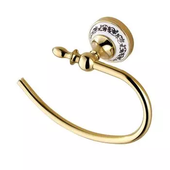 Кольцо для полотенец в винтажном стиле из цинкового сплава, стильное и прочное настенное крепление для полотенец