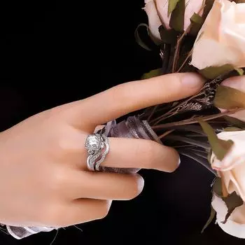 Кольцо для помолвки Jewelrypalace Claddagh Crown Heart Hand Friendship из стерлингового серебра 925 пробы с кубическим цирконием и 3 камнями для женщины 7