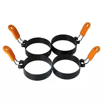 Кольцо для приготовления яиц из нержавеющей стали с антипригарным покрытием, форма для блинов, форма для жарки яиц, форма для омлета blue