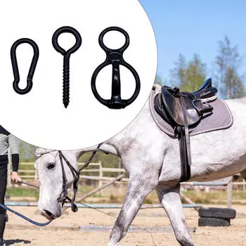 Кольцо для привязи лошади, сбруя, аксессуары, товары для скота, крепежи для спорта,