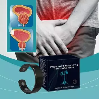 Кольцо для простаты успокаивает и улучшает кровообращение, повышает функциональность и укрепляет здоровье. Кольцо здоровья