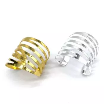 Кольцо для салфеток, нержавеющее, устойчивое к коррозии, сверхлегкое, полое, креативной формы, пряжка для салфеток, украшение для обеденного стола серебряный