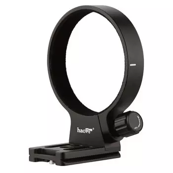 Кольцо для штатива объектива Haoge Lens Color USM для Canon RF 100mm L Macro Arca Type Quick Release Plate LMR-RF100 F2.8 Встроенный