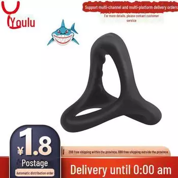 Кольцо для спермы с замком в виде головы акулы из жидкого силикона: Сопротивление крайней плоти у мужчин. Секс-игрушка для взрослых.