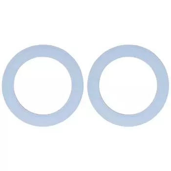 Кольцо для телефона с наклейкой из железной пластины FE # для магнитного беспроводного зарядного устройства (Голубое небо)